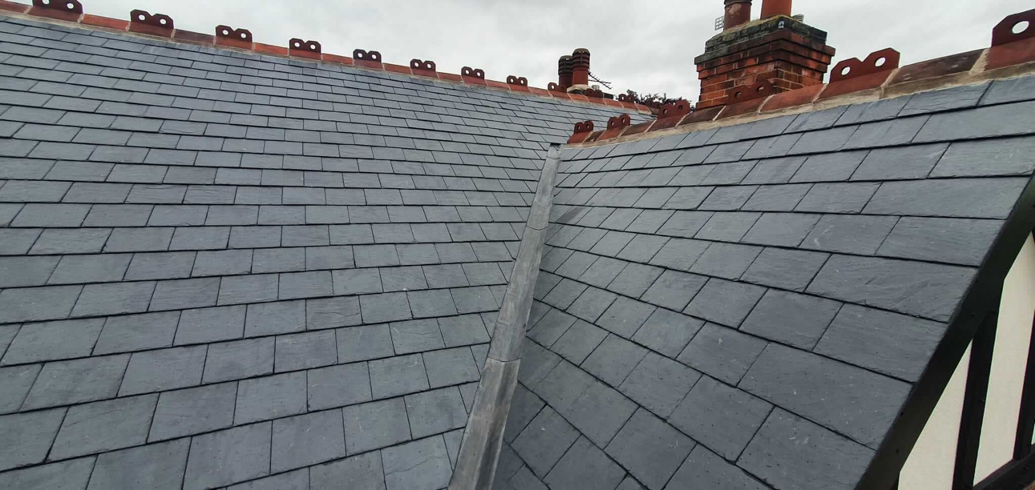 M&S roofing finished house tiles