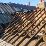 Old roof repair